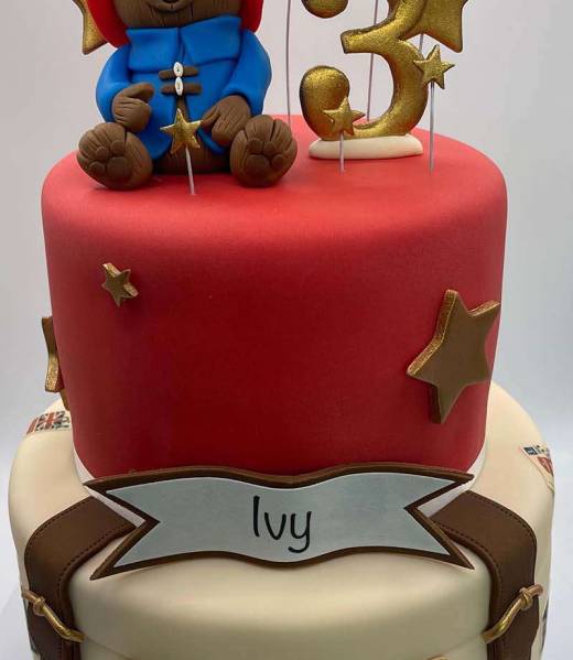 Paddington Bear Cake by Spiffydrip Cake Co